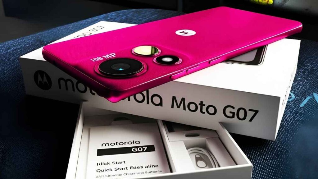 Motorola Moto G07 2026: características, precio y novedades