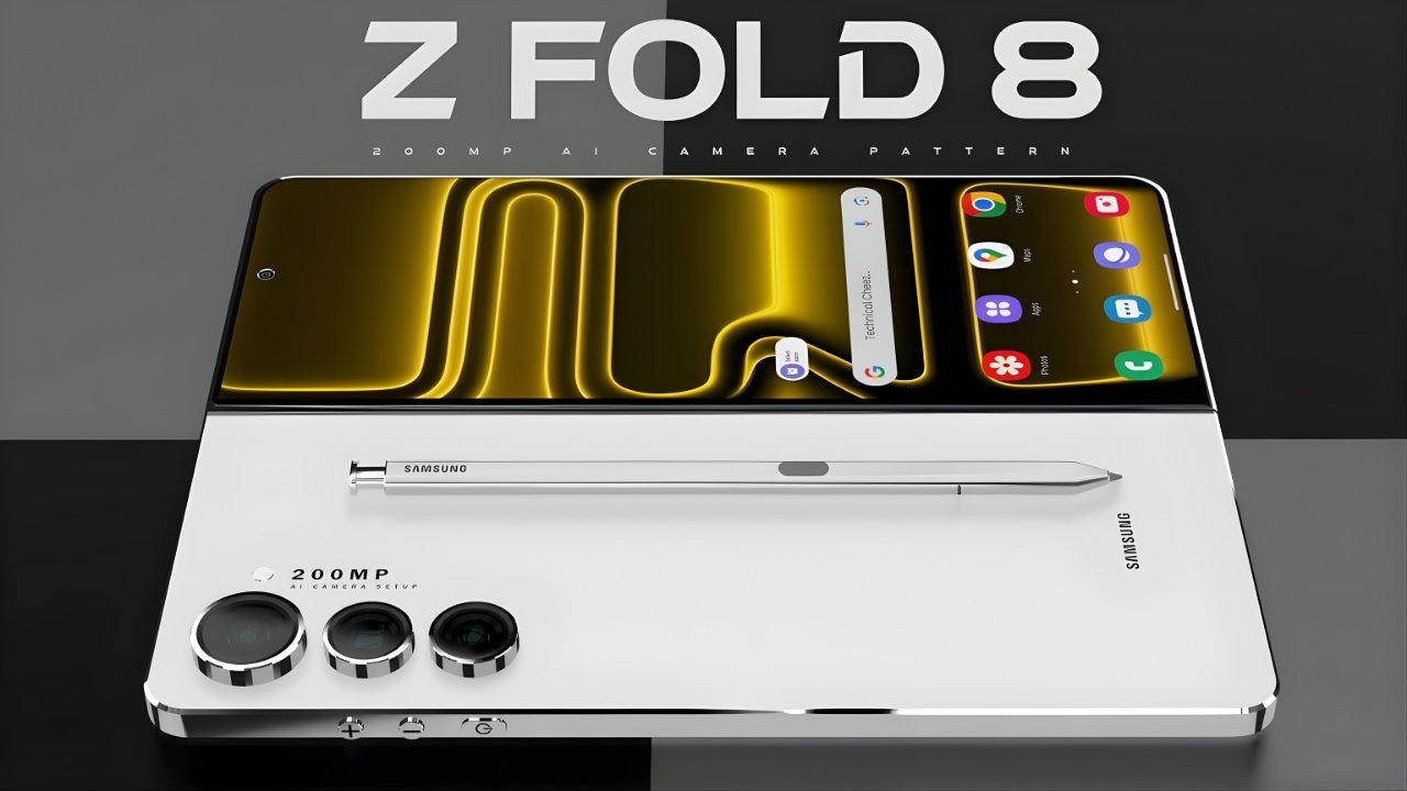 Samsung Galaxy Z Fold 8: velocidad 6G, Snapdragon Gen6, cámara de 200MP y batería de 5400mAh